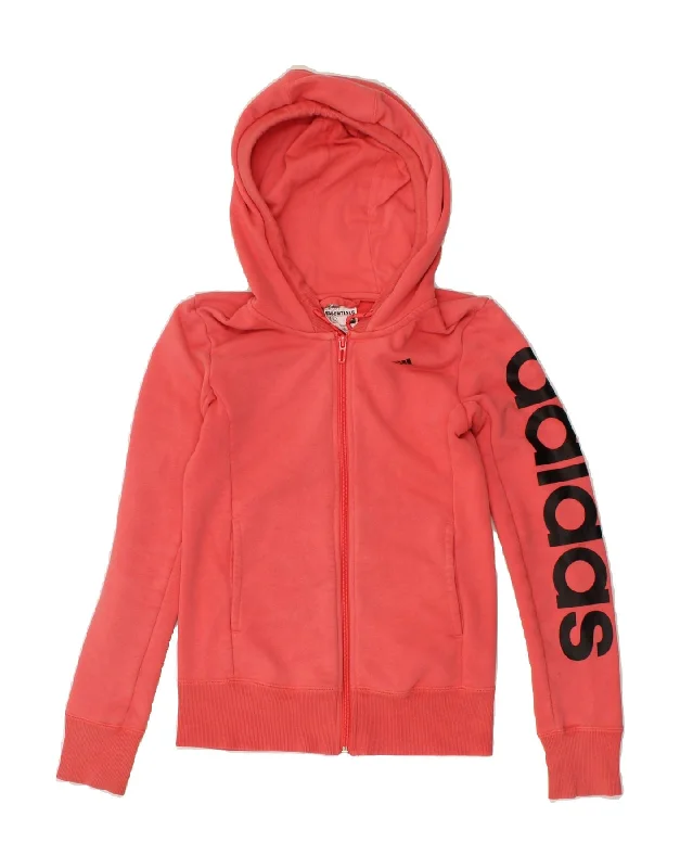 ADIDAS Womens Climalite Graphic Zip Hoodie Sweater UK 4/6 XS Red Cotton Lace Blend Ribbed Blend Corduroy Blend ADIDAS Womens Climalite Graphic Zip Hoodie Sweater UK 4/6 XS Red Cotton Lace Blend Ribbed Blend Corduroy Blend