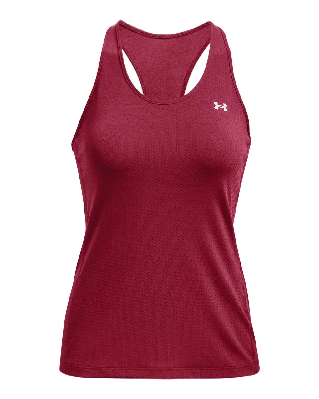 Under Armour Womens HeatGear Armour Racer Tank Top print tank top