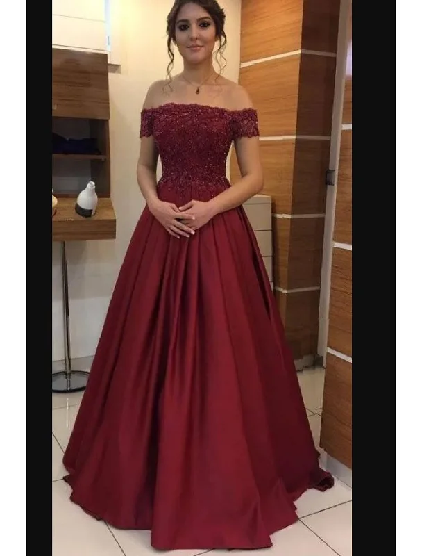 A-Line Wedding Guest Dresses Minimalist Dress Evening Party Prom Floor Length Short Sleeve Strapless Jersey with Beading Appliques Tunics Review highly