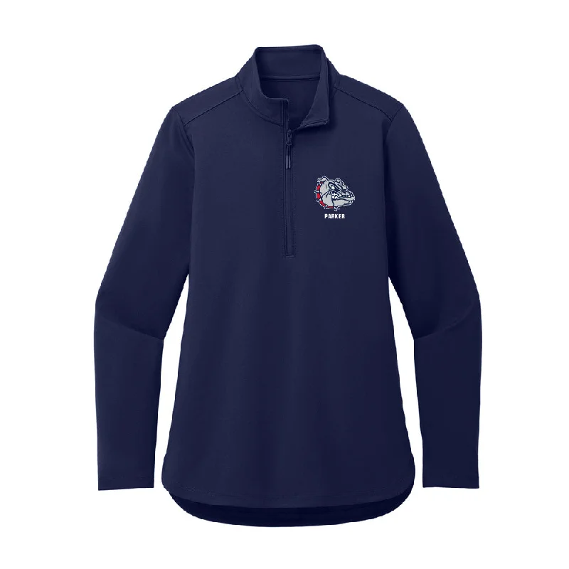 Gonzaga - NCAA Women's Soccer : Alexis Parker - Women's Premium Quarter Zip Jacket Lace Jacket Ribbed Jacket Sequined Jacket Gonzaga - NCAA Women's Soccer : Alexis Parker - Women's Premium Quarter Zip Jacket Lace Jacket Ribbed Jacket Sequined Jacket