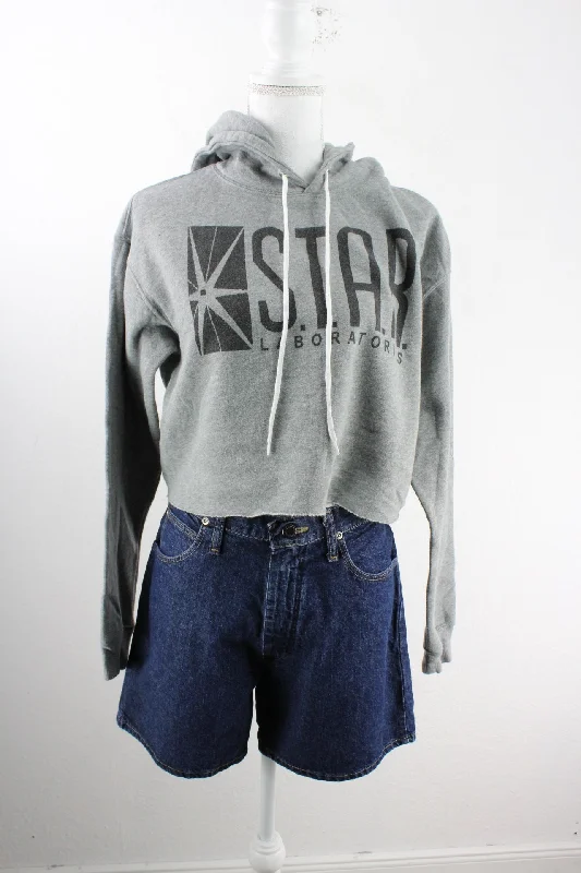 Vintage S.T.A.R Hoodie (S) Hoodie with Back Slit Movement Comfort