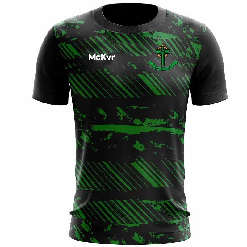 Mc Keever Nemo Rangers GAA Training Camo Jersey - Adult - Black/Green Player Fit Cotton Jersey Tee