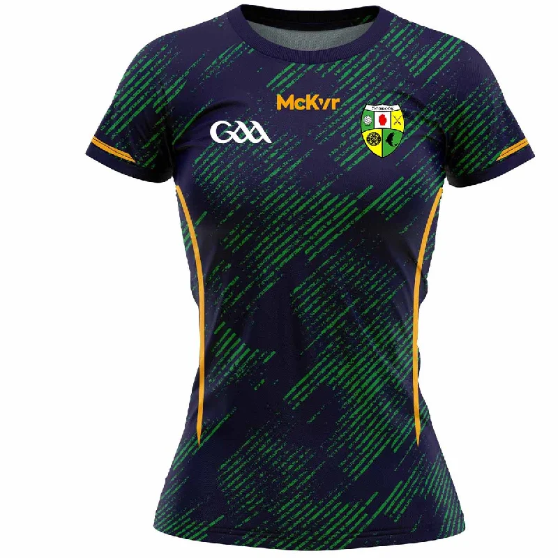 Mc Keever Shercock GFC Training Jersey - Womens - Navy/Green One Shoulder Jersey Shirt