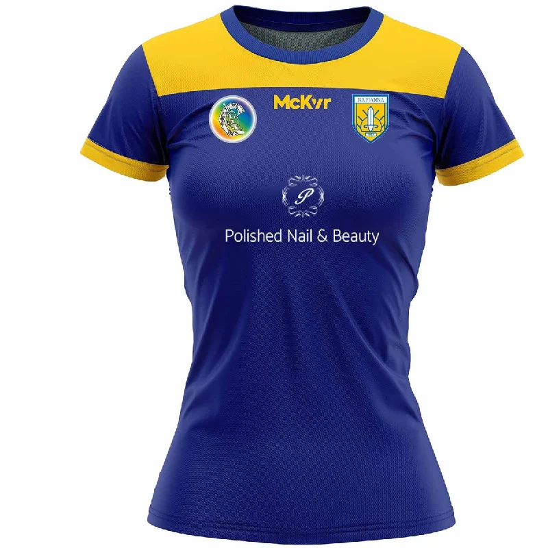 Mc Keever Na Fianna Camogie Dublin Alternative Match Jersey - Womens - Royal Organic Jersey Tee