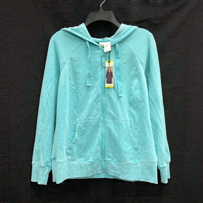 NWT Wmns GREEN TEA Blue Green / Turquoise Mineral Wash Hoodie Sweater Sz M Hoodie with Pattern Geometric Abstract NWT Wmns GREEN TEA Blue Green / Turquoise Mineral Wash Hoodie Sweater Sz M Hoodie with Pattern Geometric Abstract