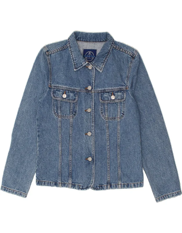 STREET ONE Womens Denim Jacket EU 38 Medium Blue Cotton Insulated Jacket Fitted Jacket Loose Jacket STREET ONE Womens Denim Jacket EU 38 Medium Blue Cotton Insulated Jacket Fitted Jacket Loose Jacket