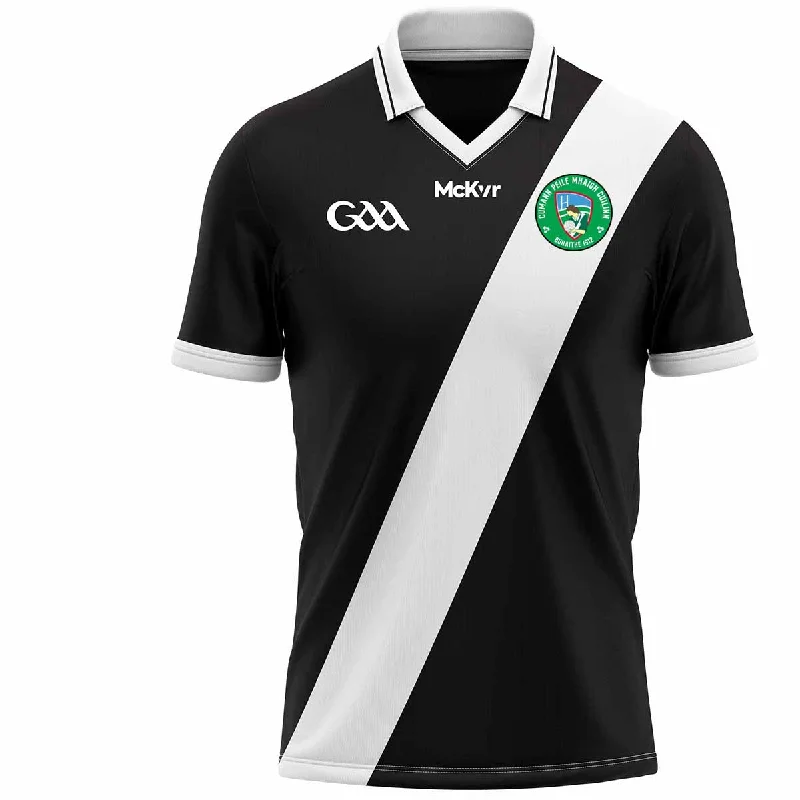 Mc Keever Moycullen GAA Goalkeeper Jersey - Adult - Black Player Fit Autumn Jersey Shirt