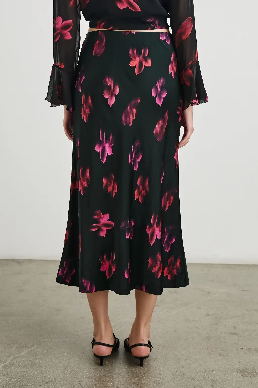ANYA SKIRT - DARK AZALEA corduroy skirt cozy