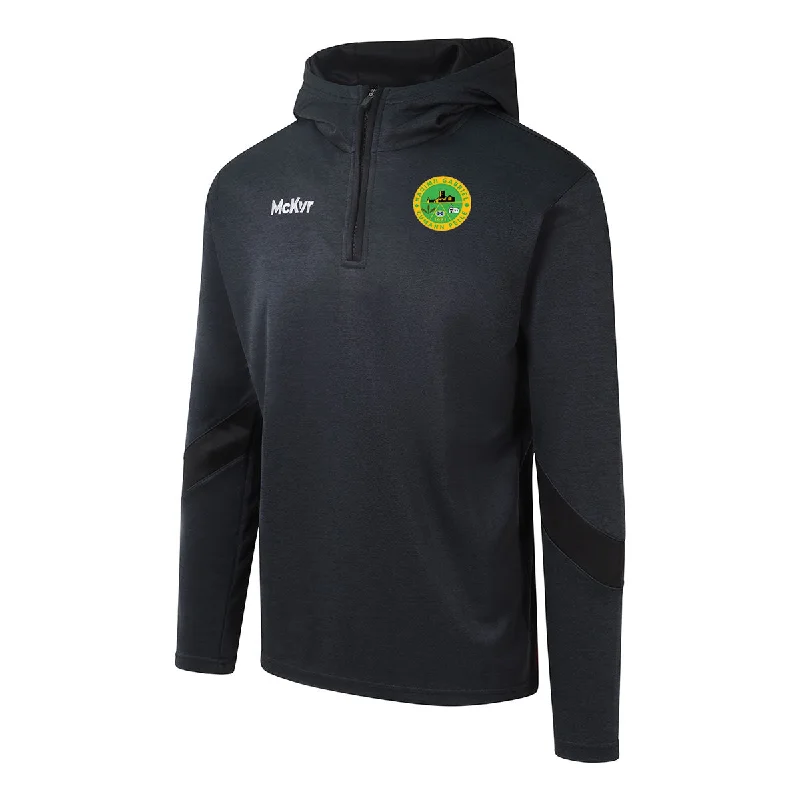 Mc Keever St Gabriels GAA Core 22 1/4 Zip Hoodie - Adult - Black Hoodie with Relaxed Fit Easy Casual Mc Keever St Gabriels GAA Core 22 1/4 Zip Hoodie - Adult - Black Hoodie with Relaxed Fit Easy Casual