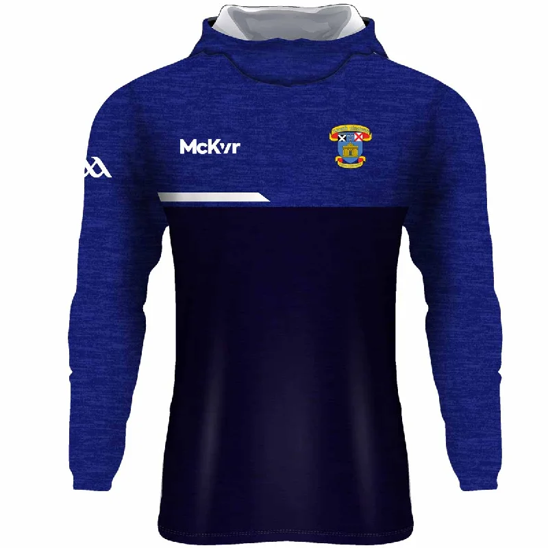 Mc Keever St Vincents GAA Hoodie - Adult - Navy/Royal Hoodie with Emblem Brand Identity Mc Keever St Vincents GAA Hoodie - Adult - Navy/Royal Hoodie with Emblem Brand Identity