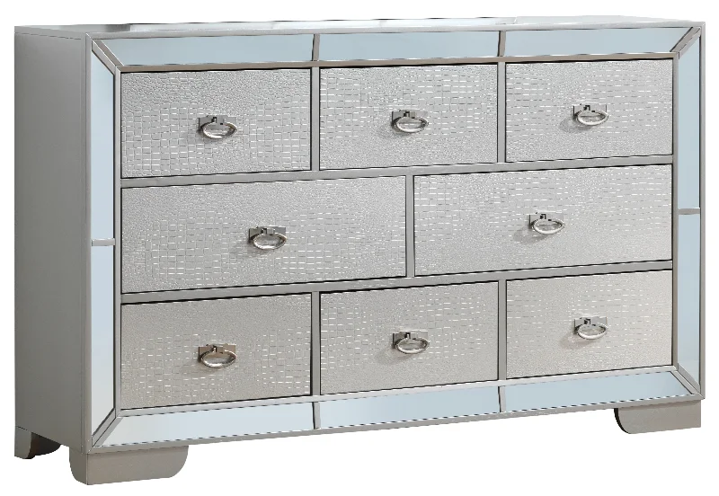 Glory Hollywood Hills G8105-D Dresser , Silver Champagne G8105-D Tunics Modern contemporary Glory Hollywood Hills G8105-D Dresser , Silver Champagne G8105-D Tunics Modern contemporary