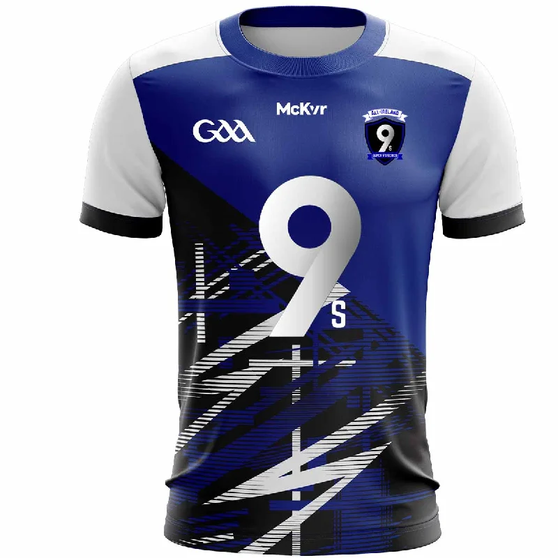 Mc Keever Super 9s GAA Playing Jersey - Adult - Blue Textured Jersey Blouse