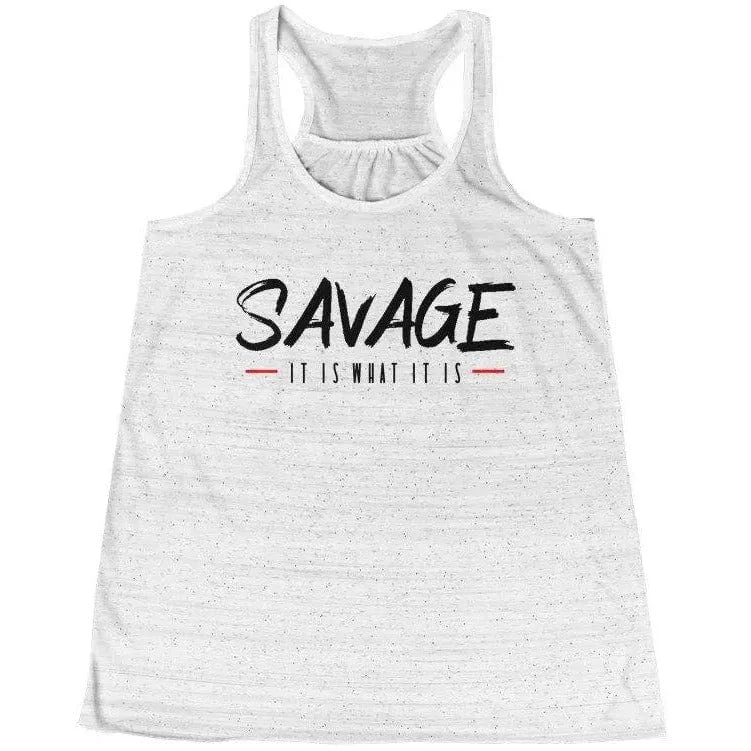 Women's Savage Racerback Tank open back tank