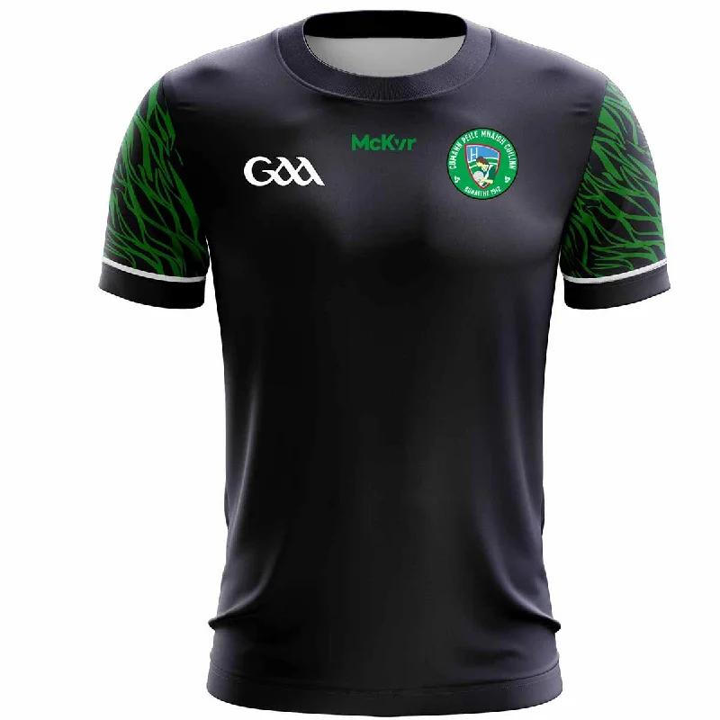 Mc Keever Moycullen GAA Training Jersey - Adult - Navy Player Fit Short Sleeve Jersey Top