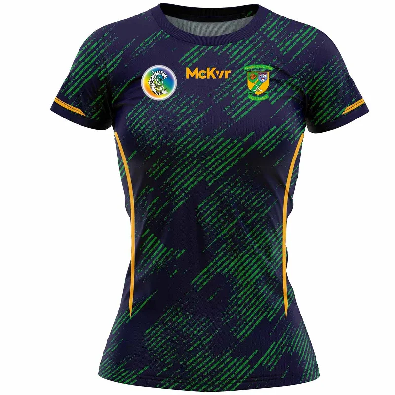 Mc Keever Faughs Camogie Training Jersey - Womens - Navy Design 2 Autumn Jersey Shirt