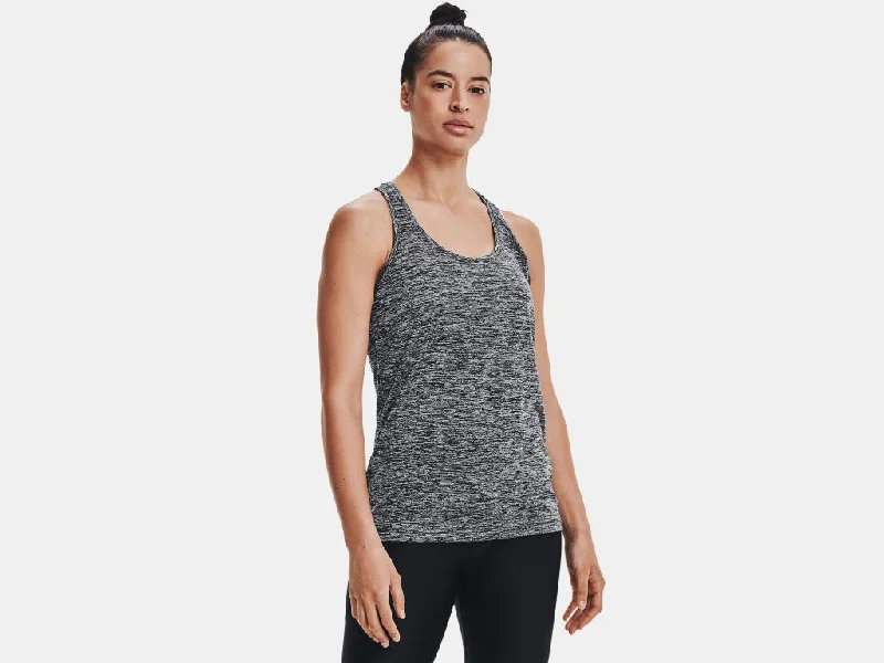 UA Women's Tech™ Tank - Twist beige tank top