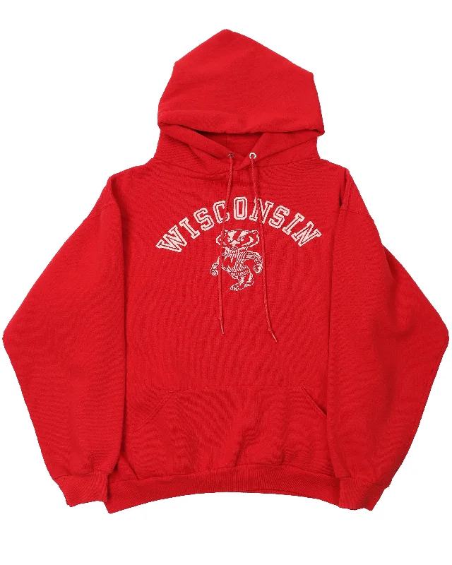 Wisconsin Hoodie Hoodie with Reflective Safety Nightwear