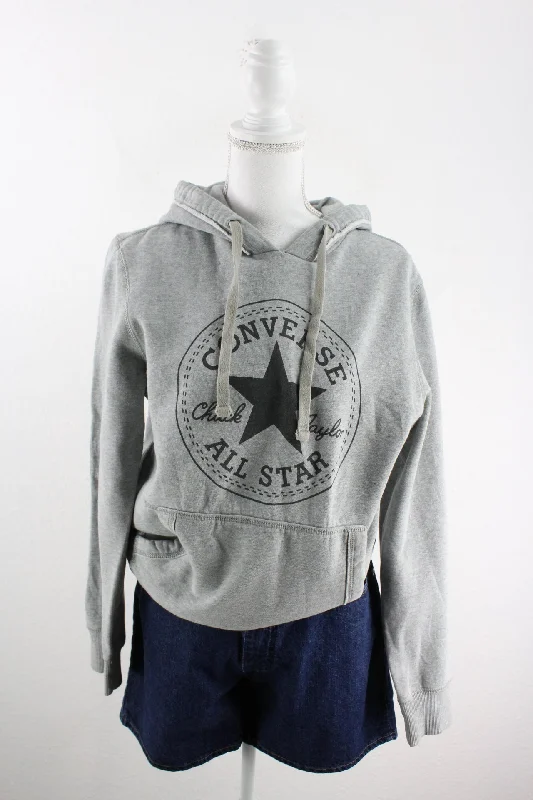 Vintage Coverse All Star Hoodie (XS) Hoodie with Embroidery Detailed Premium