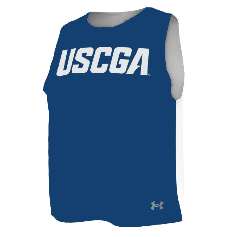 Coast Guard Academy Under Armour Womens SP24 Gameday MTO Tank Top floral tank top