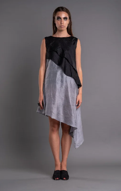 Draped Side Dress - Dag Dai Tunics Practical durable