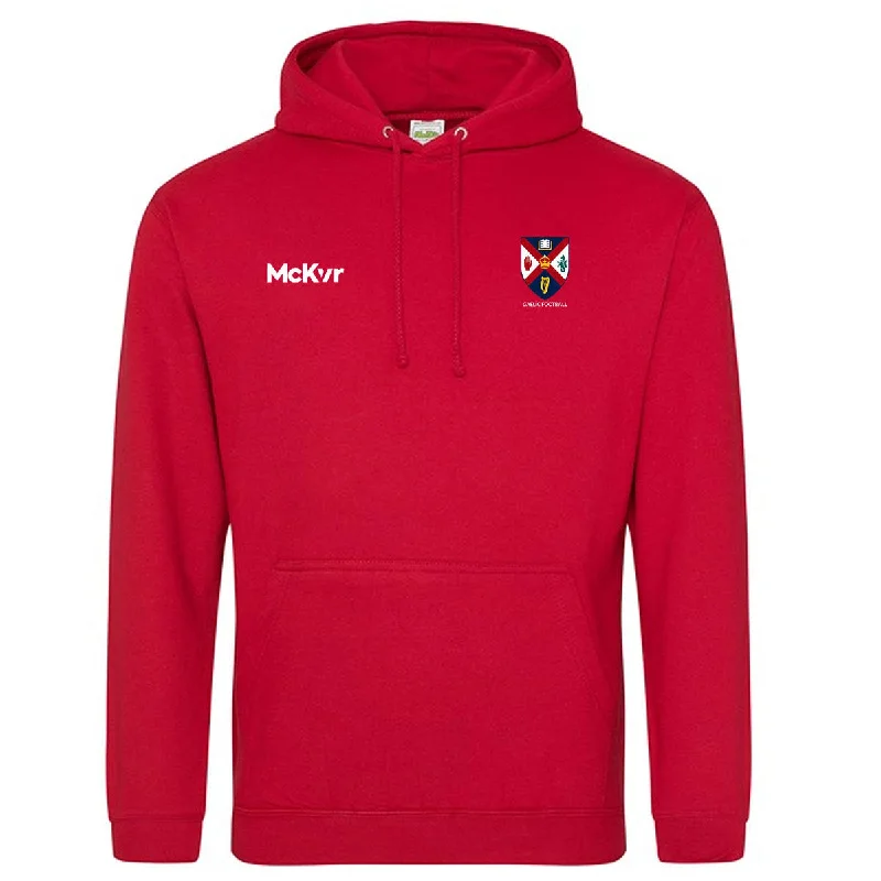 Mc Keever Queens Gaelic Football College Hoodie - Adult - Fire Red Hoodie with Tie-Dye Psychedelic Retro Mc Keever Queens Gaelic Football College Hoodie - Adult - Fire Red Hoodie with Tie-Dye Psychedelic Retro