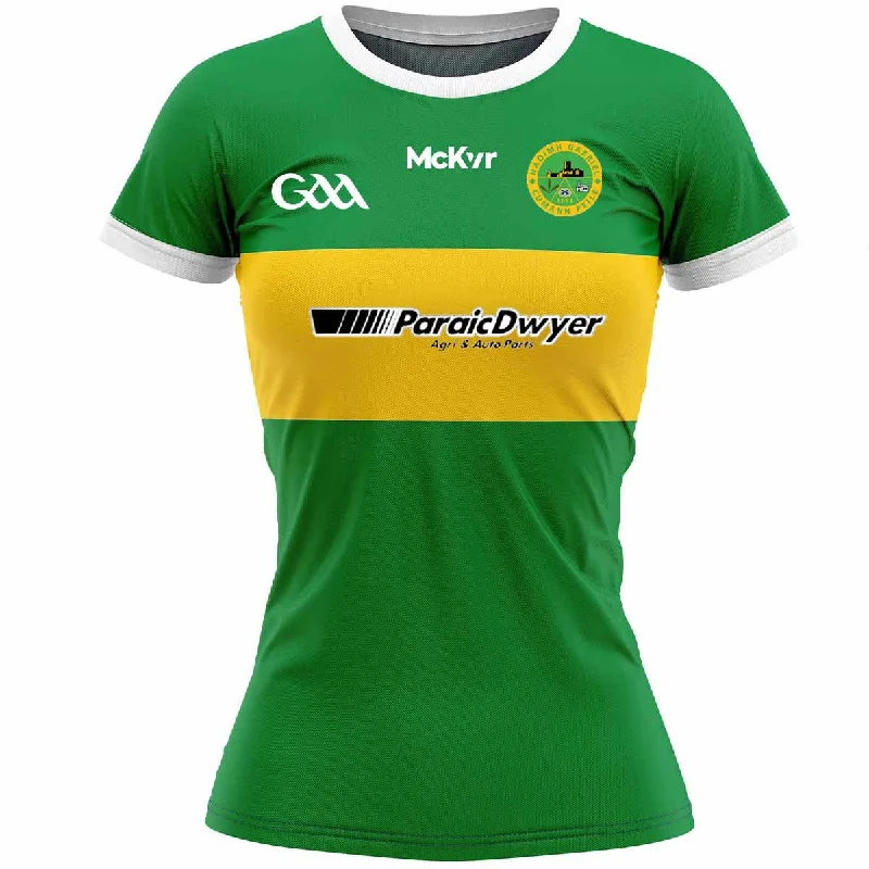 Mc Keever St Gabriels GAA Playing Jersey - Womens - Green Turquoise Jersey Tee