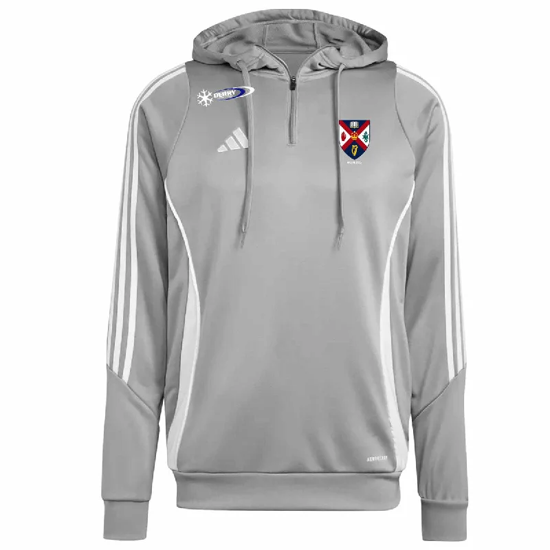 adidas Club Queens Hurling Tiro 24 Training Hoodie - Adult - Grey Hoodie with Bell Sleeves Flared Feminine adidas Club Queens Hurling Tiro 24 Training Hoodie - Adult - Grey Hoodie with Bell Sleeves Flared Feminine