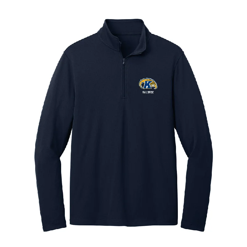 Kent State - NCAA Women's Soccer : Kelsey Salopek - Lightweight Quarter Zip Jacket Collared Jacket Crew Neck Jacket Turtle Neck Jacket Kent State - NCAA Women's Soccer : Kelsey Salopek - Lightweight Quarter Zip Jacket Collared Jacket Crew Neck Jacket Turtle Neck Jacket