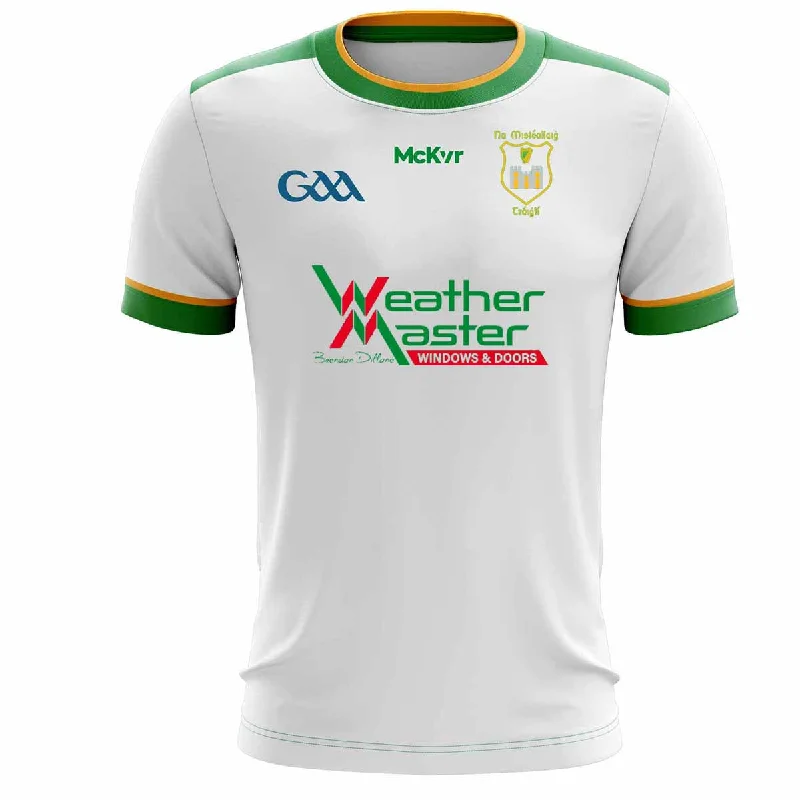 Mc Keever John Mitchels GAA Away Jersey - Adult - White Patterned Jersey Tee