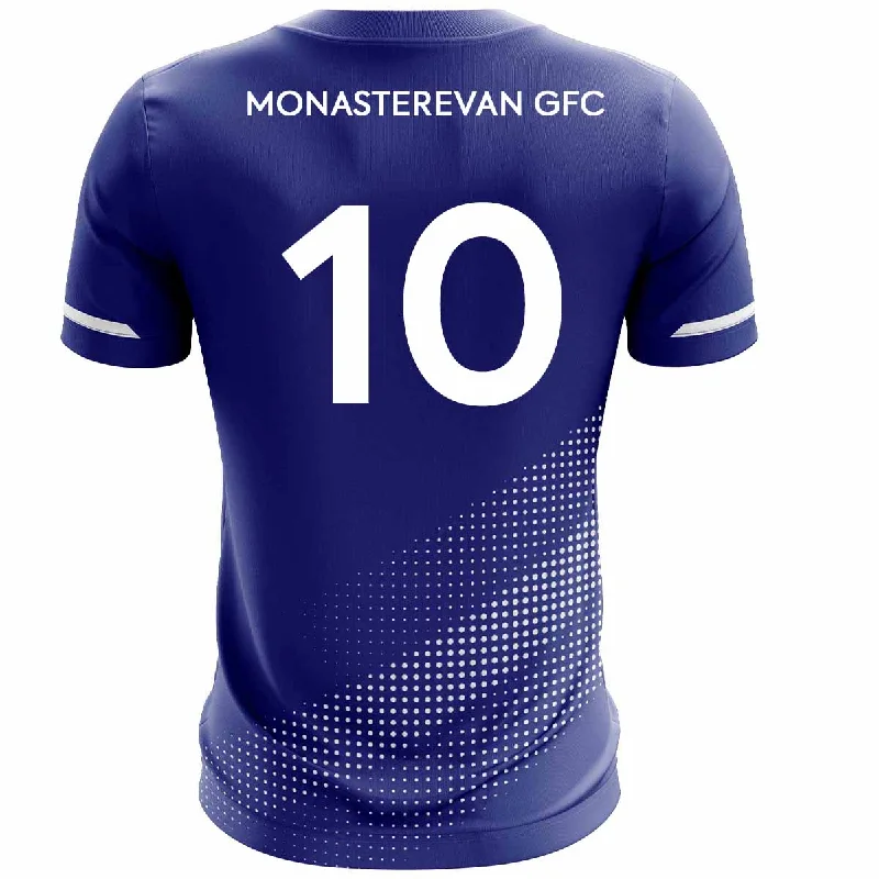 Mc Keever Monasterevan GFC Numbered Playing Jersey 1 - Adult - Royal Elegant Jersey Shirt