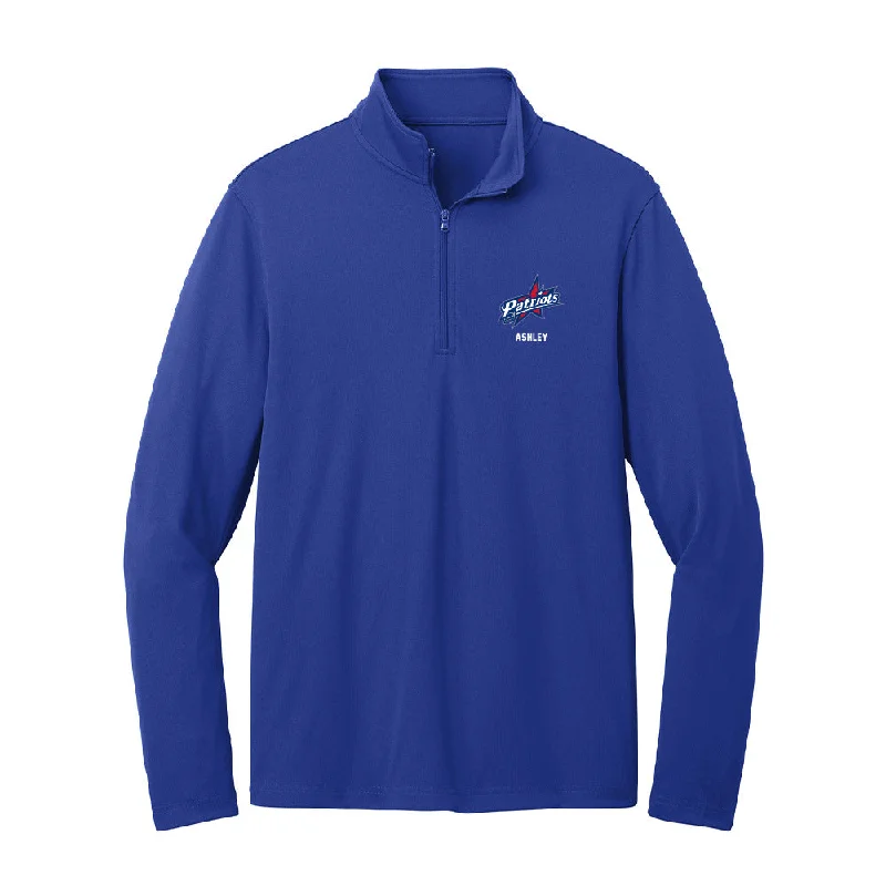 Francis Marion - NCAA Women's Soccer : Izzy Ashley - Lightweight Quarter Zip Jacket Snapped Jacket Toggled Jacket Drawstring Jacket Francis Marion - NCAA Women's Soccer : Izzy Ashley - Lightweight Quarter Zip Jacket Snapped Jacket Toggled Jacket Drawstring Jacket