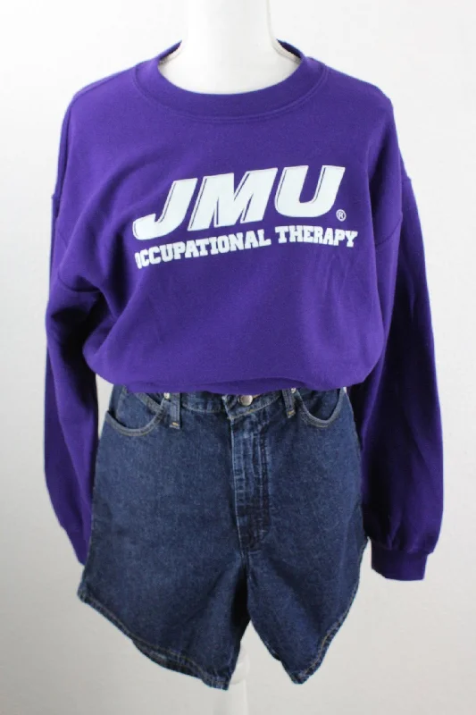 Vintage JMU Sweatshirt (XL) Hoodie with Cropped Fit Short Trendy