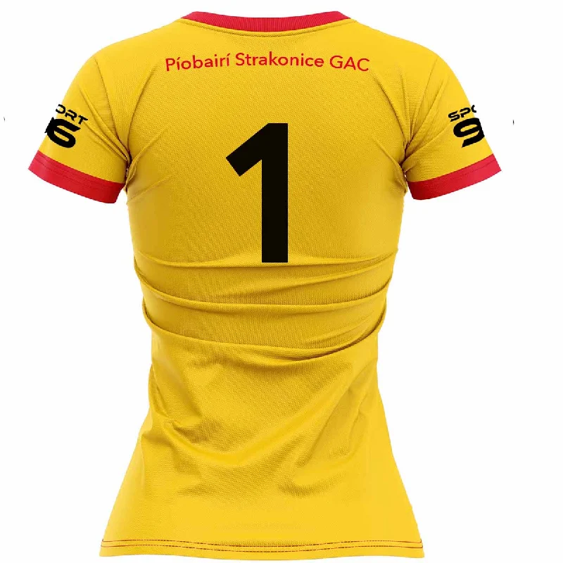 Mc Keever Strakonice GAC Numbered Goalkeeper Jersey - Womens - Saffron Minimalist Jersey Tee