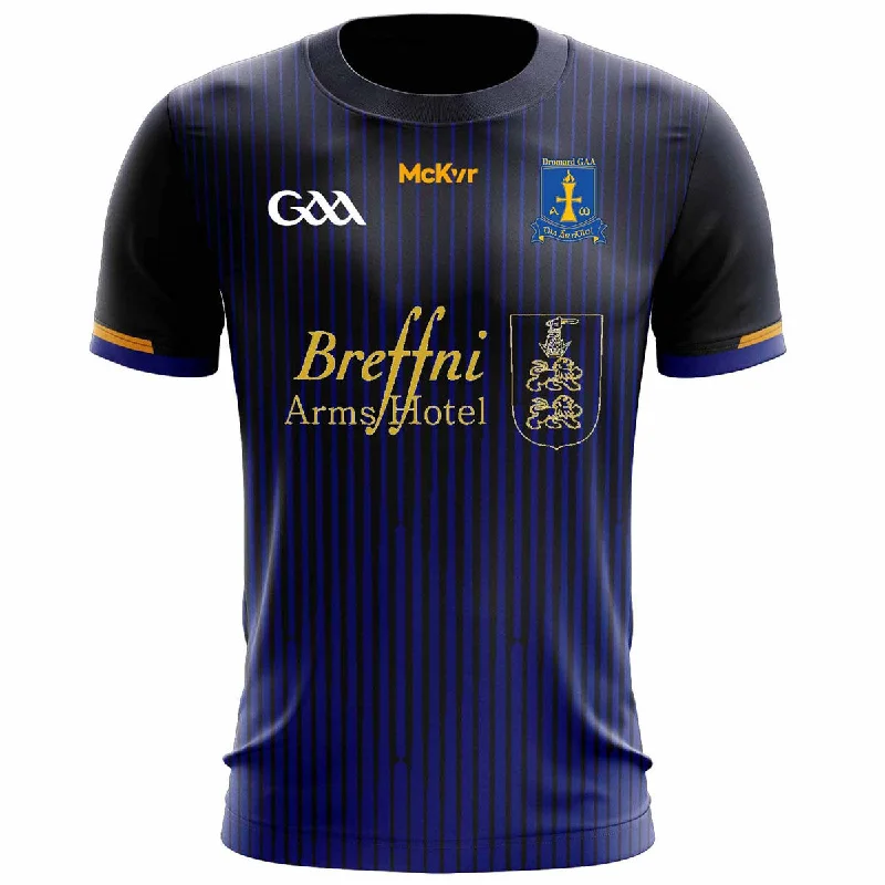 Mc Keever Dromard GAA Training Jersey - Adult - Navy Minimalist Jersey Tee