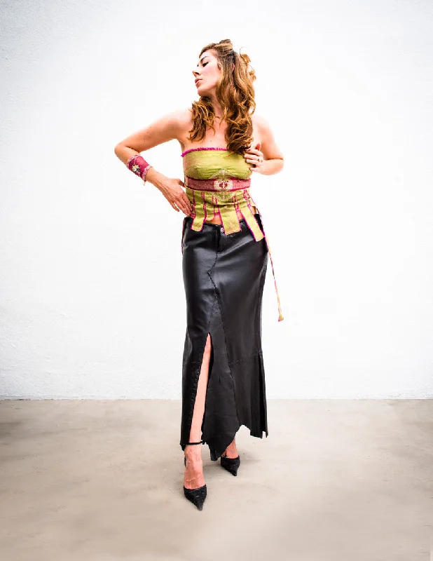 Rock'n Black skirt chiffon skirt airy