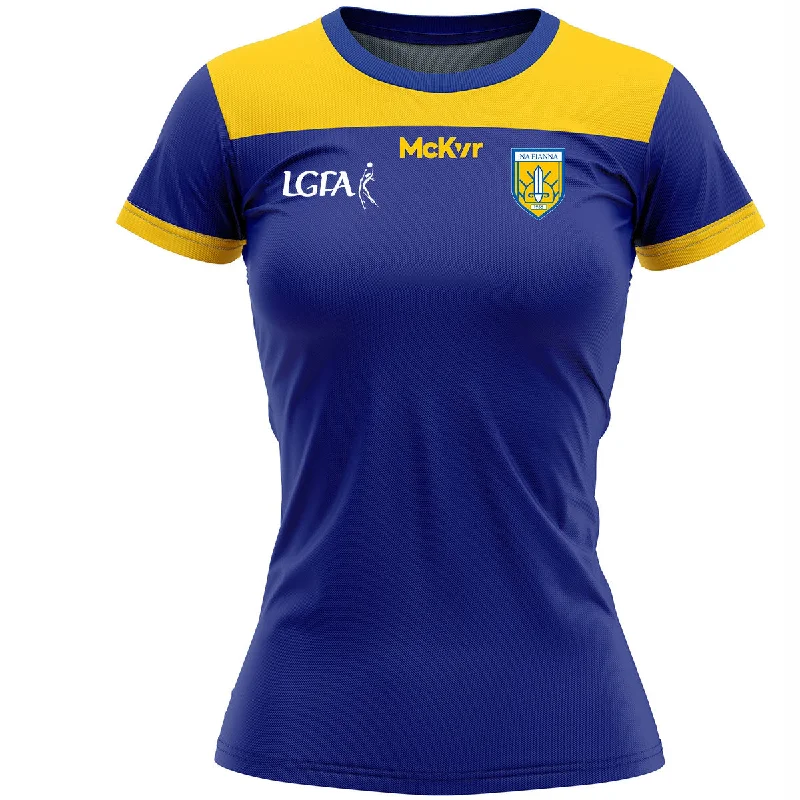 Mc Keever Na Fianna LGFA Dublin Alternative Match Jersey - Womens - Royal Hemp Jersey Tee