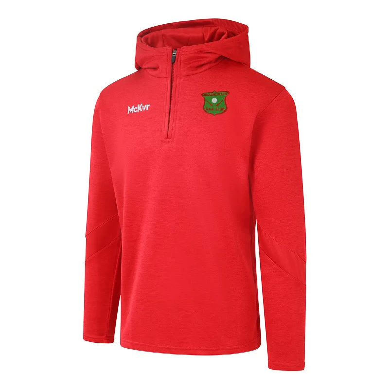 Mc Keever Graigue Cullen GAA Core 22 1/4 Zip Hoodie - Adult - Red Hoodie with Mesh Breathable Sporty Mc Keever Graigue Cullen GAA Core 22 1/4 Zip Hoodie - Adult - Red Hoodie with Mesh Breathable Sporty