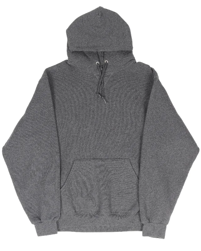 Russell Athletic Hoodie Hoodie with Exposed Zipper Edgy Industrial