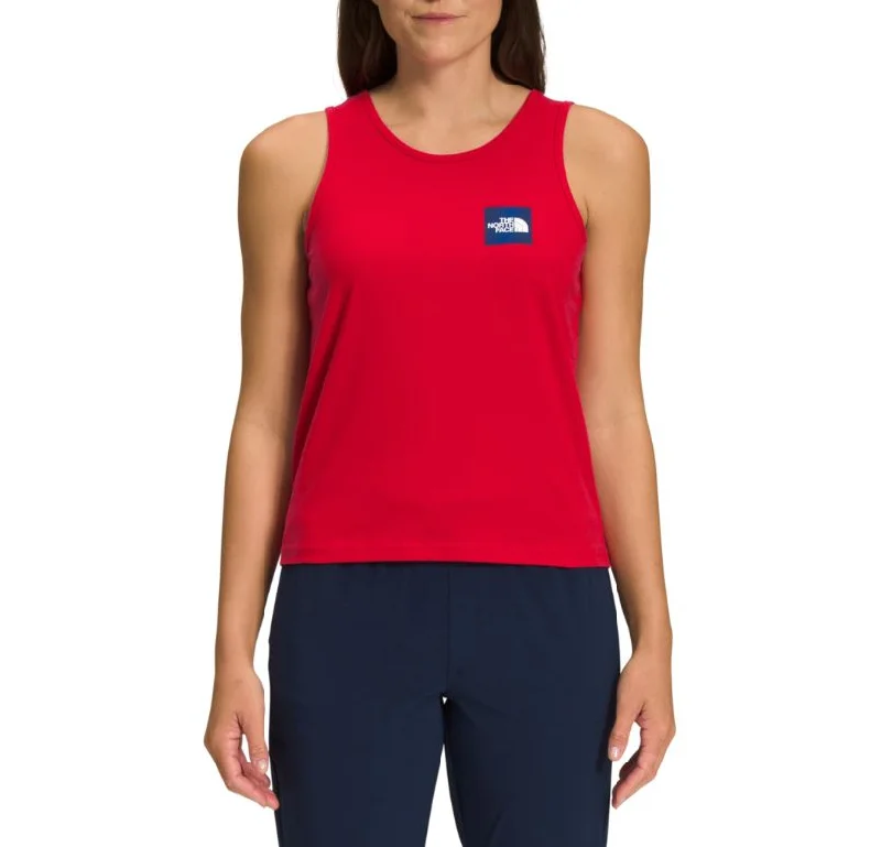 The North Face Womens Americana Tank Top white tank top