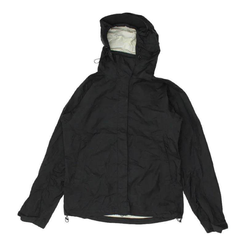 Mountain Equipment Womens Black Rain Jacket | Vintage Climbing Activewear Hiking Knit Jacket Woven Jacket Fleece Jacket Mountain Equipment Womens Black Rain Jacket | Vintage Climbing Activewear Hiking Knit Jacket Woven Jacket Fleece Jacket