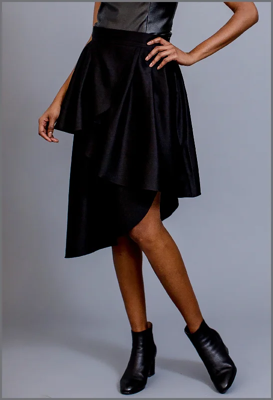 Clair Skirt ruffled skirt detail