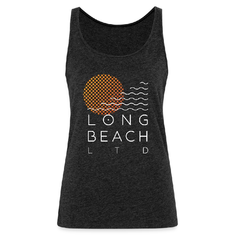 Women’s Charcoal Logo Tank relaxed fit tank