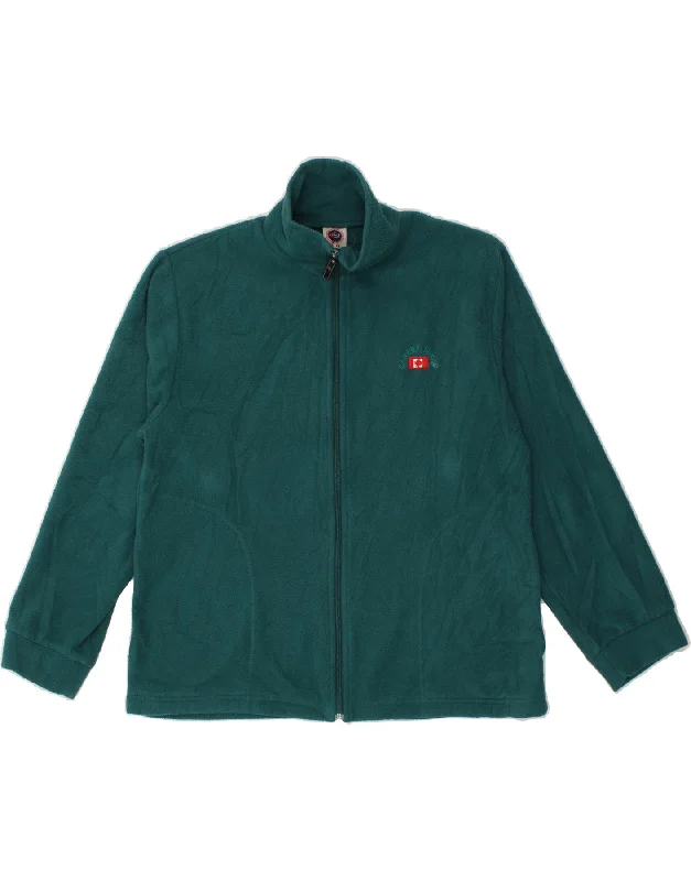 CANADA LOGAN Womens Fleece Jacket UK 18 XL Green Polyester Wool Jacket Cashmere Jacket Tweed Jacket CANADA LOGAN Womens Fleece Jacket UK 18 XL Green Polyester Wool Jacket Cashmere Jacket Tweed Jacket