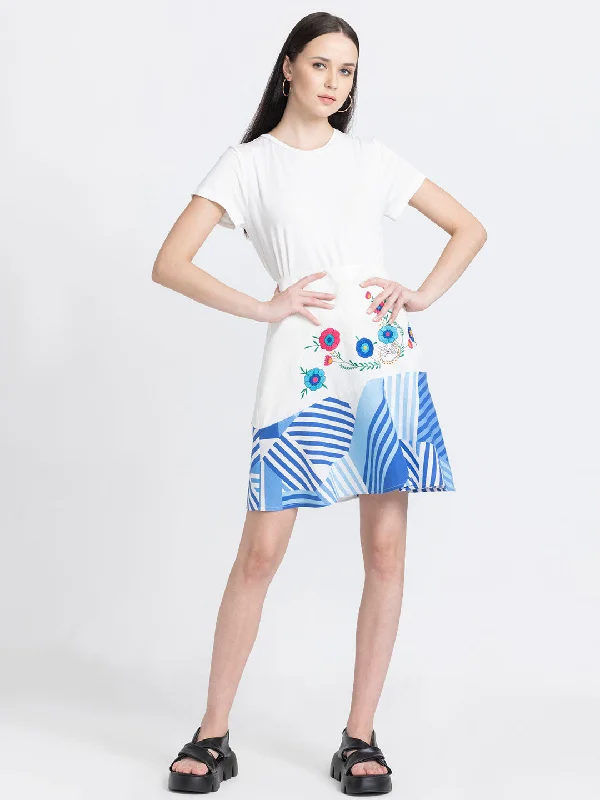 Flavia Skirt asymmetrical skirt cut