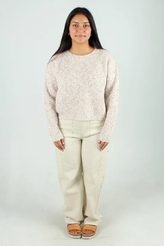 Sophia Crew Sweater Wool Sweater Cotton Sweater Cashmere Sweater