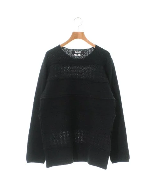 BLACK COMME des GARCONS Sweaters Graphic Sweater Embroidered Appliqued