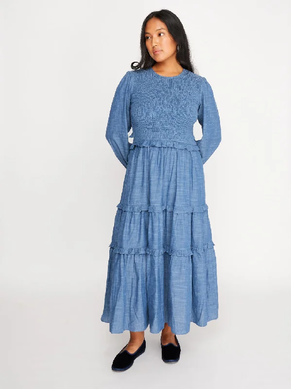 Nell Dress Chambray