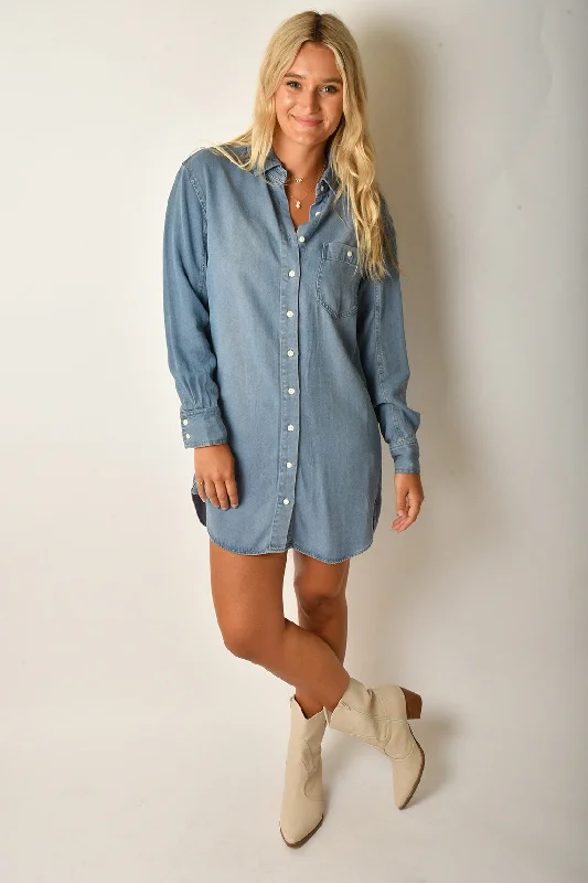 DOVER CHAMBRAY DRESS