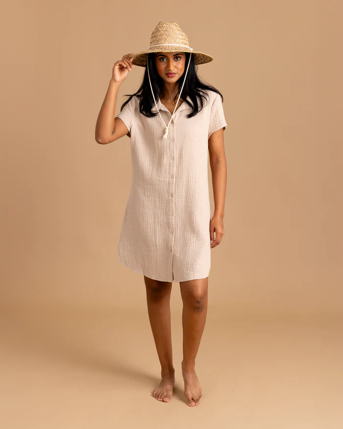 S'EDGE Graham Dress - Pebble