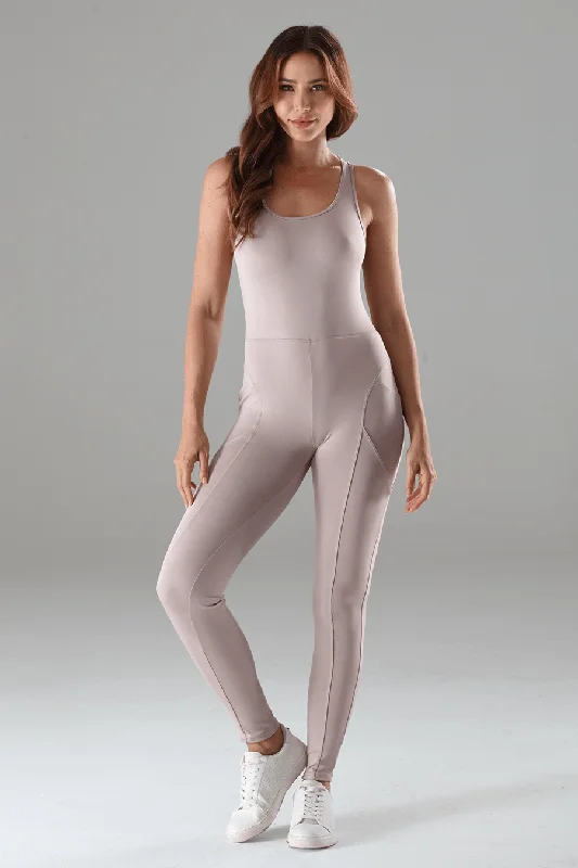 Lev Cross-Back Bodysuit Comfortable Stretch-Fit Bodysuit